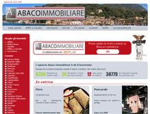 Tablet Screenshot of immobiliareabaco.it